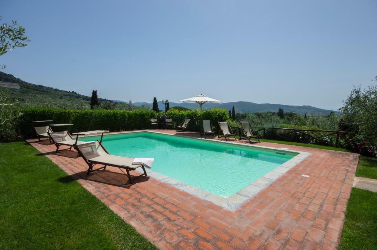 Maesta Del Sasso Villa Cortona Exterior photo